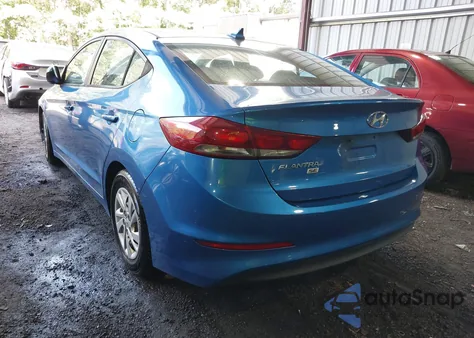 2017 Hyundai Elantra Se z USA, uszkodzony, nr VIN 5NPD74LFXHH209586